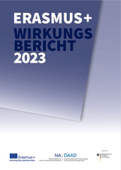 Cover der Jahresberichtes 2023. Bild verlinkt auf die Webseite der NA DAAD